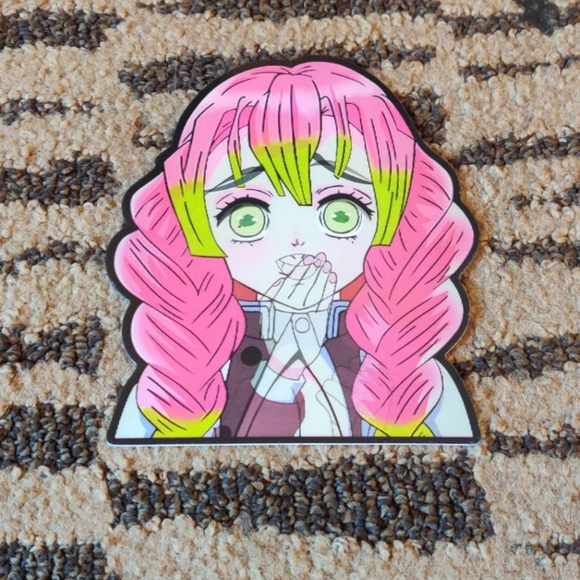 Mitsuri Demon Slayer Motion Sticker Anime - Picture 1 of 4
